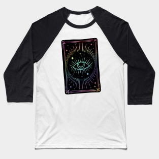 fortune-telling card with all seeing eye Baseball T-Shirt